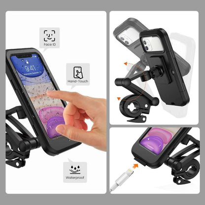 Waterproof Bicycle & Motorcycle Mobile Phone Bracket