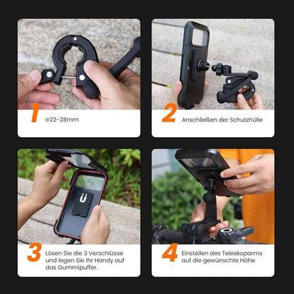 Waterproof Bicycle & Motorcycle Mobile Phone Bracket