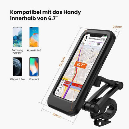 Waterproof Bicycle & Motorcycle Mobile Phone Bracket