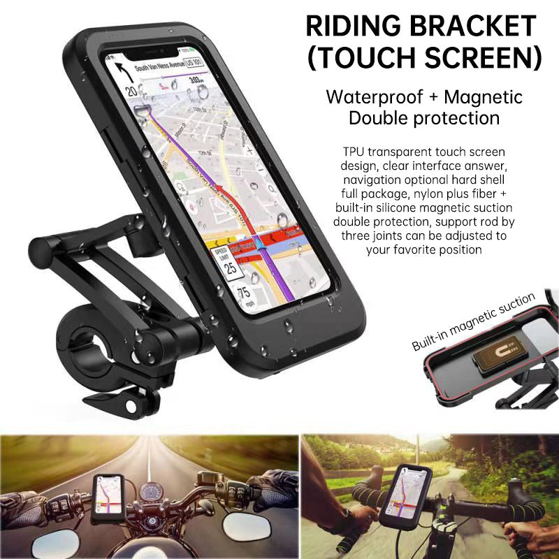 Waterproof Bicycle & Motorcycle Mobile Phone Bracket