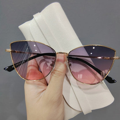 Small Frame Cat Eye Sunglasses for Women