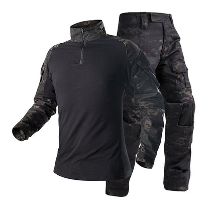 G2 battle frog suit camouflage suit men's long sleeved American MC camouflage outdoor frog training suit tactical suit