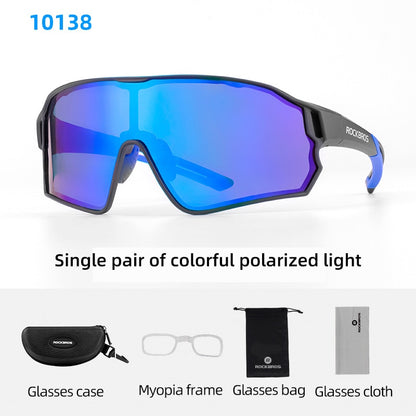 Bike Glasses Bicycle UV400 Sports Sunglasses for Men Women Anti Glare Lightweight Hiking Cycling Glasses