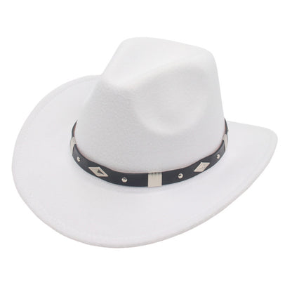 Autumn And Winter Curved Edge Denim European And American Style Curved Edge Hat