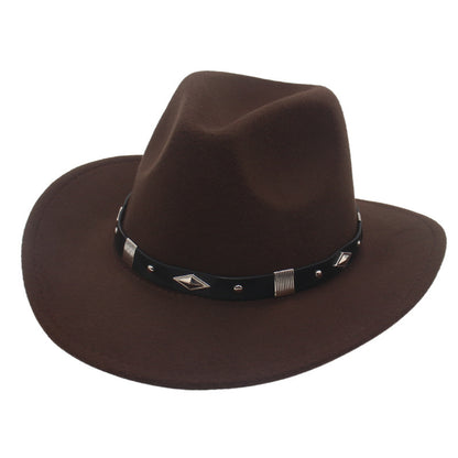 Autumn And Winter Curved Edge Denim European And American Style Curved Edge Hat